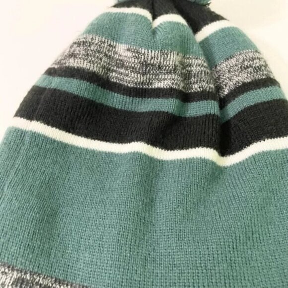 Philadelphia Eagles New Era NFL Knit Cap Beanie Pom Pom Hat - Picture 14 of 16